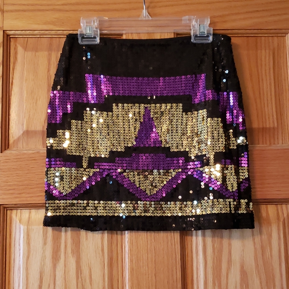 Sequin skirt